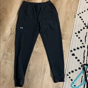 under armor black joggers never worn